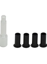 Kentrol Door Hinge Liners for Jeep JK 2007-2018, 2 Door, Textured Black                                     - 70001 - Image 4