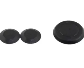 Kentrol Tailgate Plug Set Powdercoat Black for Jeep JK 2007-2018, 70004