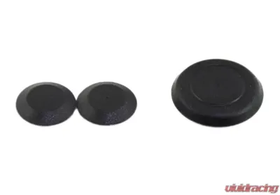Kentrol Tailgate Plug Set Powdercoat Black for Jeep JK 2007-2018, 70004 - 70004