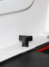 Kentrol Door Hinge Liners for Jeep CJ | YJ | TJ 1976-2006, Powdercoat Black, 2 Door                                     - 70006 - Image 5