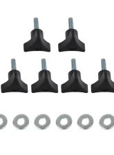 Kentrol Hardtop Screws Textured Black for Jeep TJ 1997-2002, 70007                                     - 70007 - Image 7