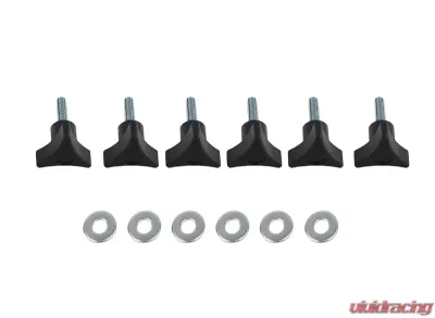 Kentrol Hardtop Screws Textured Black for Jeep TJ Unlimited LJ 2004-2006 - 70008