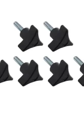Kentrol Hardtop Screws Textured Black for Jeep TJ Unlimited LJ 2004-2006                                     - 70008 - Image 3
