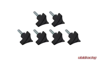 Kentrol Hardtop Screws Textured Black for Jeep TJ Unlimited LJ 2004-2006 - 70008