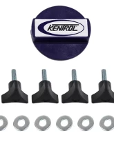 Kentrol Hardtop Screws Textured Black Jeep TJ | JK 2003-2017                                     - 70009 - Image 6