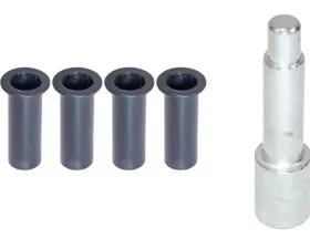 Kentrol Door Hinge Liners for 2 Door Jeep JL 2018+ Textured Black 70011