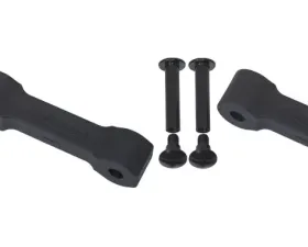 Kentrol Replacement Hood Catch Rubbers Pair Textured Black for Jeep JK 2007-2018