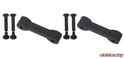 Kentrol Replacement Hood Catch Rubbers Pair Textured Black for Jeep JK 2007-2018 - 70071