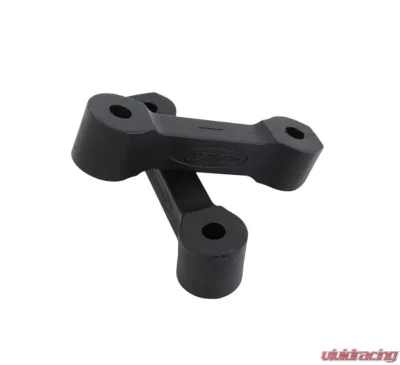 Kentrol Replacement Hood Catch Rubbers Pair Textured Black for Jeep JK 2007-2018 - 70071