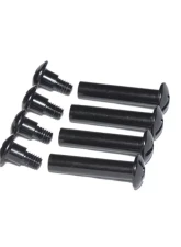 Kentrol Replacement Hood Catch Rubbers Pair Textured Black for Jeep JK 2007-2018                                     - 70071 - Image 5
