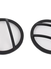 Kentrol Front Marker Covers Pair Textured Black for Jeep JK 2007-2018                                     - 80009 - Image 2