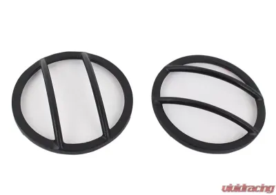 Kentrol Front Marker Covers Pair Textured Black for Jeep JK 2007-2018 - 80009