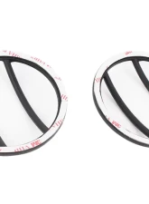 Kentrol Front Marker Covers Pair Textured Black for Jeep JK 2007-2018                                     - 80009 - Image 3