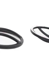 Kentrol Front Marker Covers Pair Textured Black for Jeep JK 2007-2018                                     - 80009 - Image 4