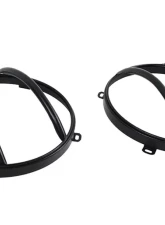 Kentrol Headlight & Marker Cover Set, 6 Pieces, Textured Black for Jeep JK 2007-2018                                     - 80013 - Image 3