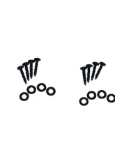 Kentrol Headlight & Marker Cover Set, 6 Pieces, Textured Black for Jeep JK 2007-2018                                     - 80013 - Image 6