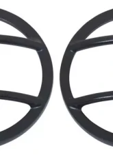 Kentrol Fog Light Cover Pair Textured Black for Jeep JK 2007-2018                                     - 80014 - Image 4
