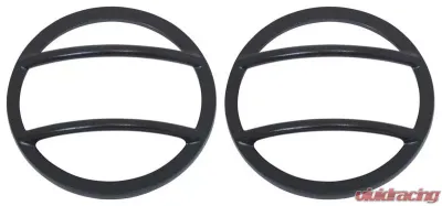 Kentrol Fog Light Cover Pair Textured Black for Jeep JK 2007-2018 - 80014