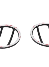 Kentrol Fog Light Cover Pair Textured Black for Jeep JK 2007-2018                                     - 80014 - Image 3