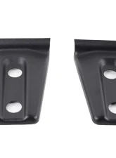Kentrol Hood Hinge Overlays Pair Textured Black for Jeep JK 2007-2018                                     - 80019 - Image 2