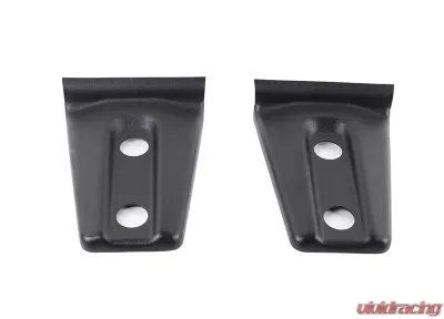 Kentrol Hood Hinge Overlays Pair Textured Black for Jeep JK 2007-2018 - 80019