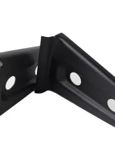 Kentrol Hood Hinge Overlays Pair Textured Black for Jeep JK 2007-2018                                     - 80019 - Image 4