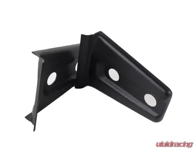 Kentrol Hood Hinge Overlays Pair Textured Black for Jeep JK 2007-2018 - 80019