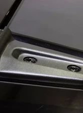 Kentrol Hood Hinge Overlays Pair Textured Black for Jeep JK 2007-2018                                     - 80019 - Image 8