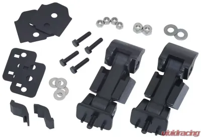 Kentrol Hood Catch Pair Textured Black Jeep JK 2007-2018 - 80571
