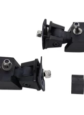 Kentrol Hood Catch Pair Textured Black Jeep JK 2007-2018                                     - 80571 - Image 2