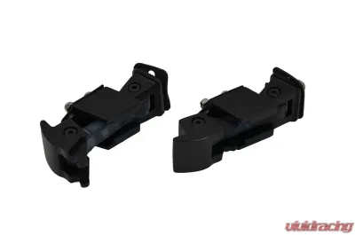 Kentrol Hood Catch Pair Textured Black Jeep JK 2007-2018 - 80571