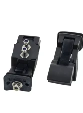 Kentrol Hood Catch Pair Textured Black Jeep JK 2007-2018                                     - 80571 - Image 4