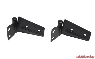 Kentrol Hood Hinge Pair Textured Black Jeep JK 2007-2018 - 80572