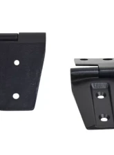 Kentrol Hood Hinge Pair Textured Black Jeep JK 2007-2018                                     - 80572 - Image 5