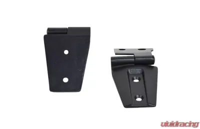 Kentrol Hood Hinge Pair Textured Black Jeep JK 2007-2018 - 80572