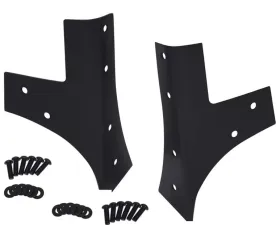 Kentrol Windshield Supports Pair Textured Black for Jeep JK 2007-2018