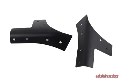 Kentrol Windshield Supports Pair Textured Black for Jeep JK 2007-2018 - 80574
