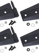 Kentrol Door Hinge Set 4 Pieces Textured Black for Jeep JK 2007-2018                                     - 80575 - Image 6
