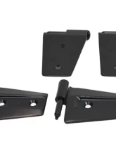 Kentrol Door Hinge Set 4 Pieces Textured Black for Jeep JK 2007-2018                                     - 80575 - Image 2