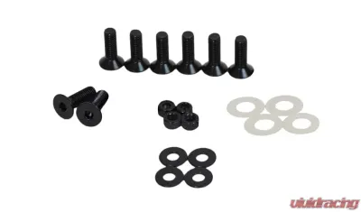 Kentrol Door Hinge Set 4 Pieces Textured Black for Jeep JK 2007-2018 - 80575