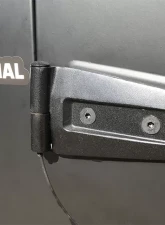 Kentrol Door Hinge Set 4 Pieces Textured Black for Jeep JK 2007-2018                                     - 80575 - Image 6