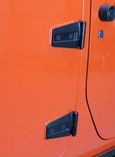 Kentrol Door Hinge Set 8 Pieces for Jeep JK 2007-2018 Textured Black Finish                                     - 80576 - Image 8