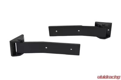 Kentrol Tailgate Hinge Pair Textured Black Jeep JK 2007-2018 - 80578