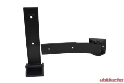 Kentrol Tailgate Hinge Pair Textured Black Jeep JK 2007-2018 - 80578