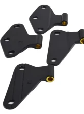 Kentrol Body Door Hinge Set 4 Pieces Textured Black for Jeep JK 2007-2018                                     - 80580 - Image 2