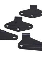 Kentrol Body Door Hinge Set 4 Pieces Textured Black for Jeep JK 2007-2018                                     - 80580 - Image 3