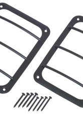 Kentrol Taillight Guard Pair Textured Black Jeep JK 2007-2018                                     - 80582 - Image 9