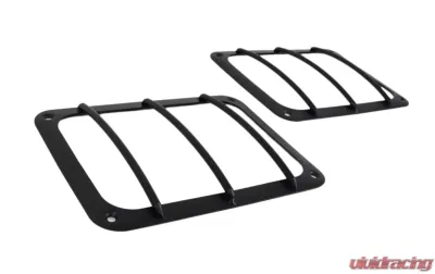 Kentrol Taillight Guard Pair Textured Black Jeep JK 2007-2018 - 80582