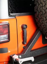 Kentrol Taillight Guard Pair Textured Black Jeep JK 2007-2018                                     - 80582 - Image 7