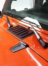 Kentrol Hood Vent Powdercoat Black Jeep CJ5 1955-1977                                     - 80583 - Image 7